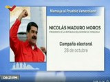 Pdte. Nicolás Maduro felicitó a candidatos y motivó al pueblo a participar en elecciones el 21 Nov