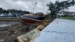 Boats damaged and trees toppled by nor’easter winds in Massachusetts