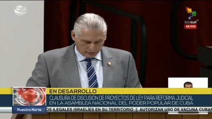 Pdte. Díaz-Canel clausura sesiones de la Asamblea Nacional del Poder Popular