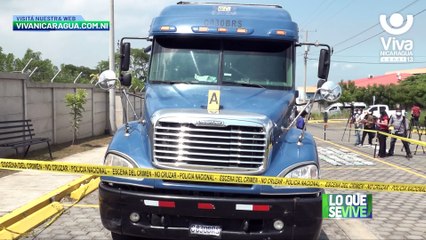 Policía Nacional incauta 87 paquetes de cocaína y detiene a salvadoreño