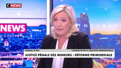 Marine Le Pen : «Pardonnez-moi de vous dire, qu'il y a des millions de familles monoparentales dans notre pays et dont les enfants ne vont pas tirer au mortier sur les policiers à une heure du matin»