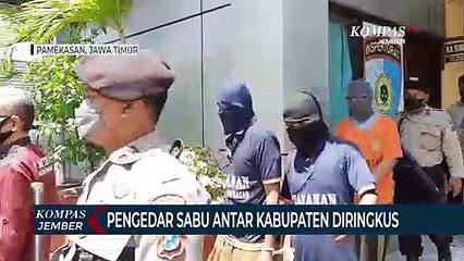 3 Pengedar Sabu Antar Kabupaten Diringkus, Video Penangkapan Viral di Media Sosial