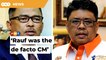 Idris strikes back, says it was Rauf who wanted Melaka CM’s post