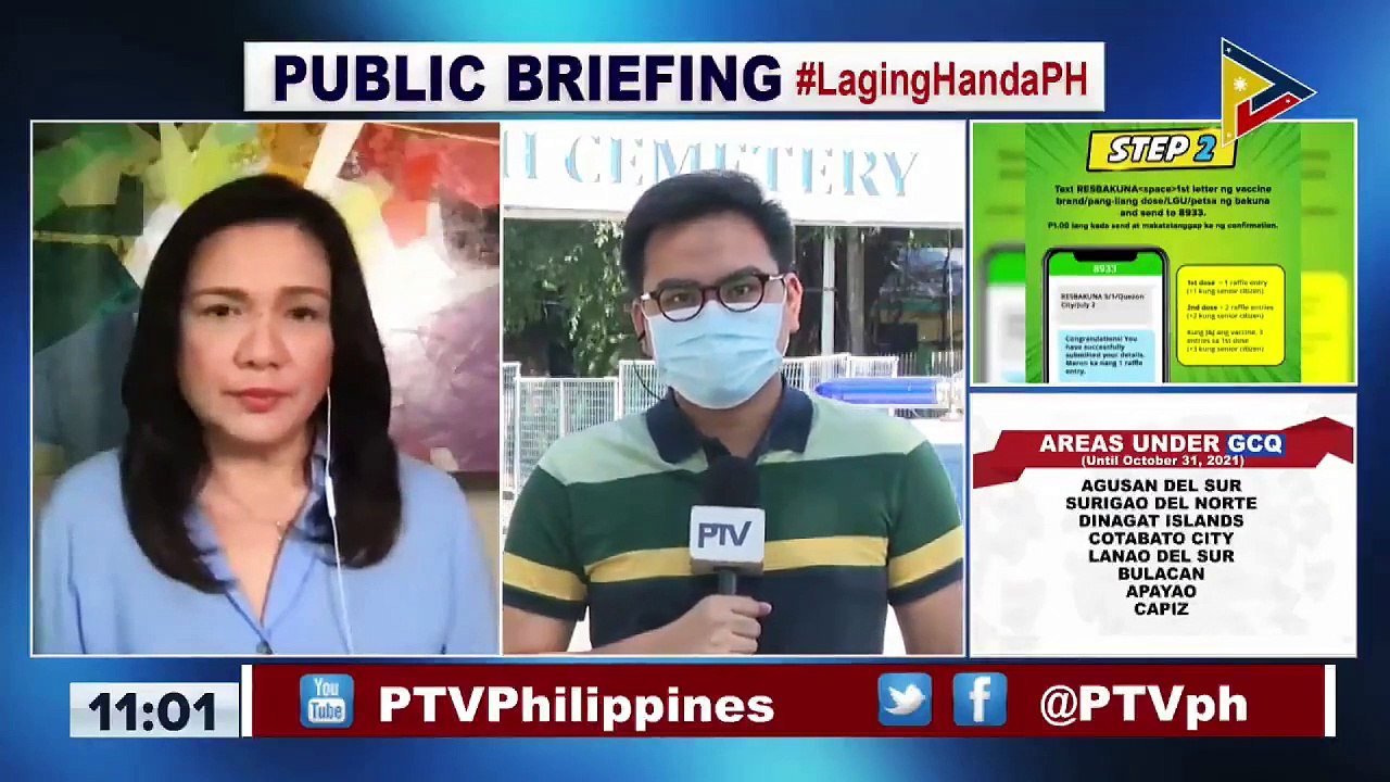 Mga sementaryo sa bansa, sarado na sa publiko mula ngayong araw,  Okt. 29, hanggang Nob. 2