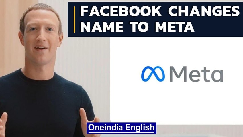 Here's Why Facebook Changes Its Name To Meta - Oneindia News