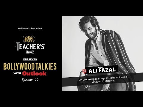 Teacher's Glasses presents Bollywood TALKies with Outlook Ep 29 – Ali Fazal on Proposing to Richa