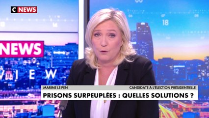 Marine Le Pen : «Il faut revenir sur la culture du laxisme»