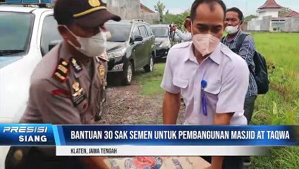 Polres Klaten Libatkan Media Gelar Aksi Peduli Sesama