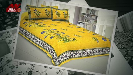 Download Video: Decorate your room bed with these bedsheets | Cotton Bedsheets