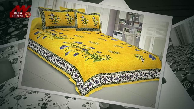 Decorate your room bed with these bedsheets | Cotton Bedsheets
