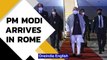 PM Modi arrives in Rome to attend G20 Summit | Oneindia News