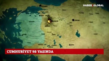 Türkiye Cumhuriyeti 98 yaşında: 29 Ekim Cumhuriyet Bayramı kutlu olsun