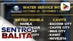 Mga residente sa Metro Manila at mga kalapit-probinsya na apektado ng Maynilad water interruption, kanya-kanya na sa paghahanda; Water interruption , tatagal hanggang sa Nob. 1