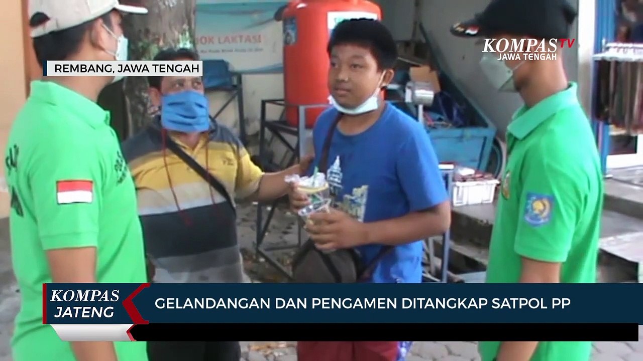 Gelandangan Dan Pengamen Ditangkap Satpol PP