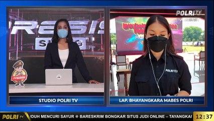 Live Report Natania - Persiapan Jelang Bhayangkara Mural Festival Piala Kapolri 2021