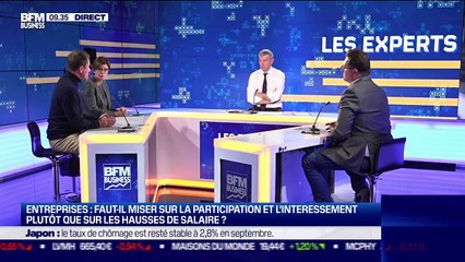Les Experts : Faut-il miser sur la participation et l'intéressement plutôt que sur les hausses de salaire ? - 29/10