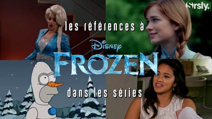 LA REINE DES NEIGES : Les références dans les séries