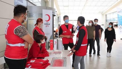KIRKLARELİ - Türk Kızılay'ın genç neferleri gönülleri fethediyor