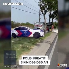 Pengendara Ketar-ketir Lihat Mobil Polisi di Jalan, Pas Lewat Malah Kesel tapi Juga Lega
