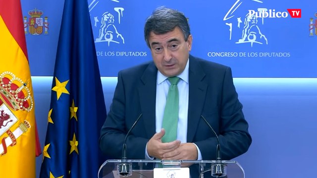 Aitor Esteban: No vamos a presentar una enmienda a la totalidad porque hemos llegado a un acuerdo