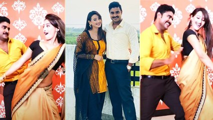 प्रदीप पांडेय चिंटू ने बनाया अपनी इस एक्ट्रेस के साथ 'तू हसके बोलूला ए जान' पर रील,हुआ वायरल