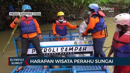 Warga Persiapkan Wisata Susur Sungai di Kota Medan