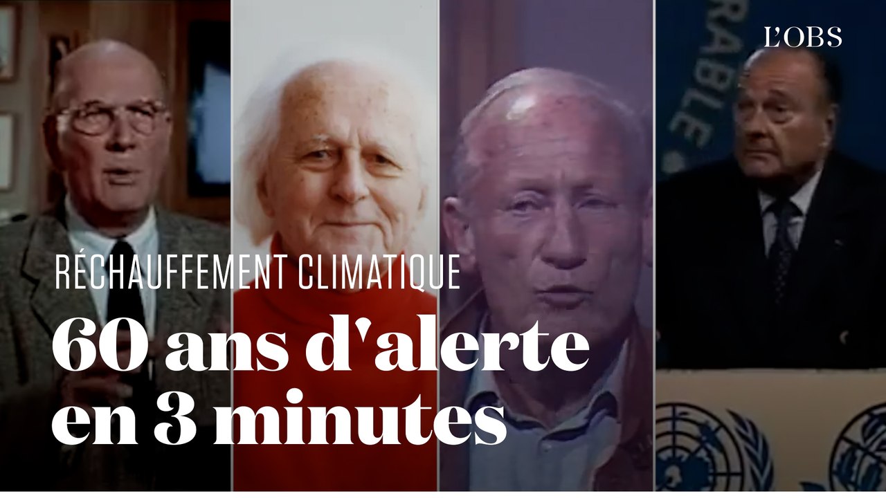 Réchauffement climatique : 60 ans qu'ils nous alertent