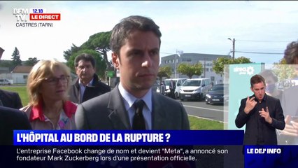 Gabriel Attal: "La France est très fortement engagée au niveau national et à l'international" dans la lutte contre le réchauffement climatique