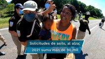 Hondureños y haitianos, los que más solicitan asilo #EnPortada