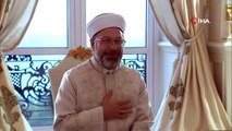 Diyanet İşleri Başkanı Erbaş, Azerbaycan Cumhurbaşkanı Aliyev tarafından kabul edildi