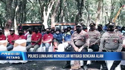 Penanaman 500 Mangrove oleh Polres Lumajang