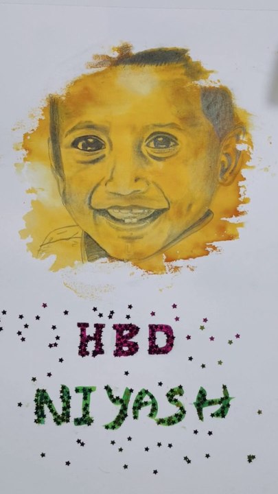birthday wishes || niyash bitday || oo arts