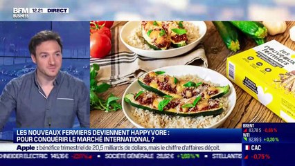Guillaume Dubois (HappyVore) : La viande végétale pour conquérir le marché international ? - 29/10