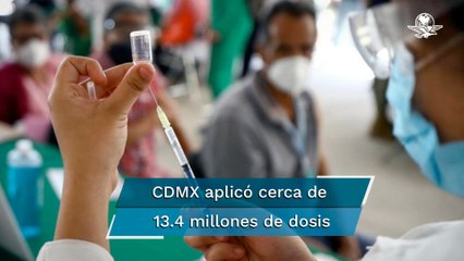 Dan por terminado plan de vacunación anti-Covid en CDMX