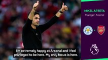 Arteta feeling 'privileged' at Arsenal amid Barcelona links