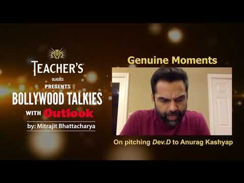 PROMO|Teacher's Glasses presents Bollywood TALKies with Outlook Ep 21 – Abhay Deol Genuine Moments