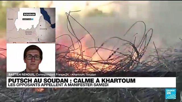 Putsch au Soudan : les opposants appellent à manifester massivement samedi
