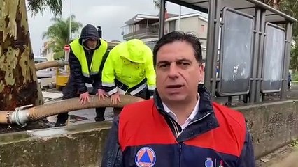 Maltempo, sindaco Catania: "Situazione meno grave di quanto si temeva, grazie a responsabilità cittadini"