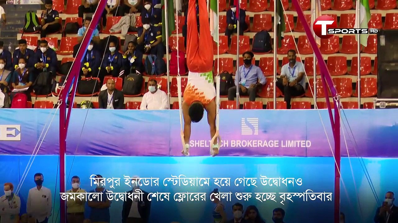 জমকালো উদ্বোধনে শুরু জিমন্যাস্টিকস | T Sports