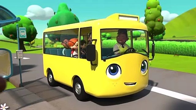 Buster's Wheels on The Bus | Brand New Nursery Rhymes & Kids Songs Learn ABC & 123 | Little Baby Bum