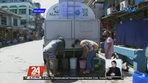 Mga residente at negosyong apektado ng water interruption, kanya-kanyang igib ng tubig | 24 Oras