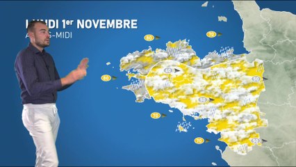 Bulletin météo pour le lundi 1er novembre 2021