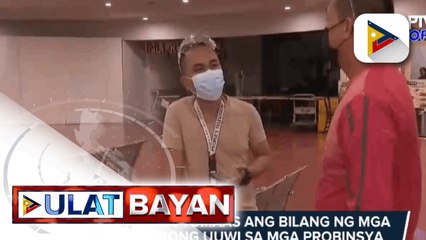 MIAA: Hindi tumaas ang bilang ng mga pasaherong uuwi sa mga probinsya
