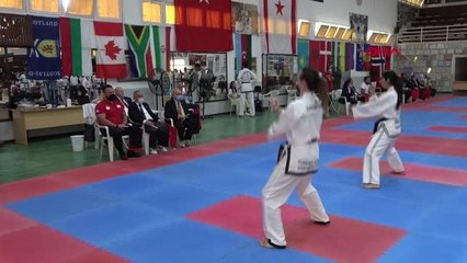 SPOR KKTC Uluslararası Tekvando, Karate ve Budo Şampiyonası'nda ikinci gün tamamlandı