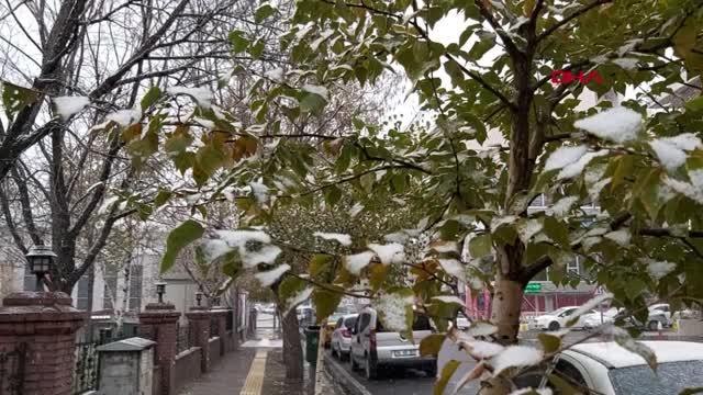 Ardahan kar yağışı ile beyaza büründü