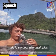 "J'ai vécu 4 mois en autonomie sur un radeau"  | Le SPEECH de Corentin
