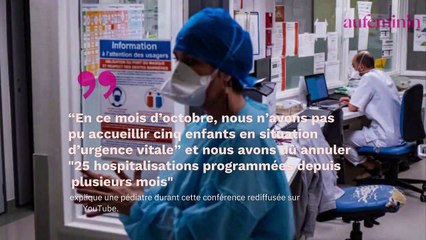 “C’est du tri” : face à la saturation des services pédiatriques, les soignants alarment