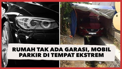 Rumah Tak Ada Garasi, Mobil ini Parkir di tempat Ekstrem, Publik Yang Nyetir Vin Diesel