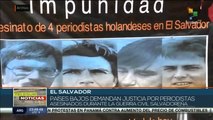 Países Bajos demandan a El Salvador por crimen a periodistas hace 39 años