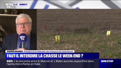Accident de chasse en Haute-Savoie: le président de la Fédération des chasseurs du département "condamne" l'acte d'un chasseur qui n'a "pas du tout respecté les règles de sécurité"